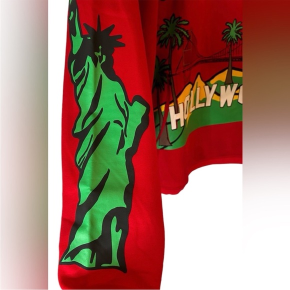 Homme x Femme Cali to NYC puff print hoodie- Men’s size small - Picture 5 of 5